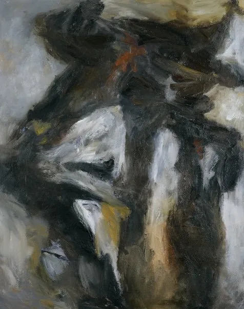 Carine de Meesterの絵画: “Schaduw v/h verleden”