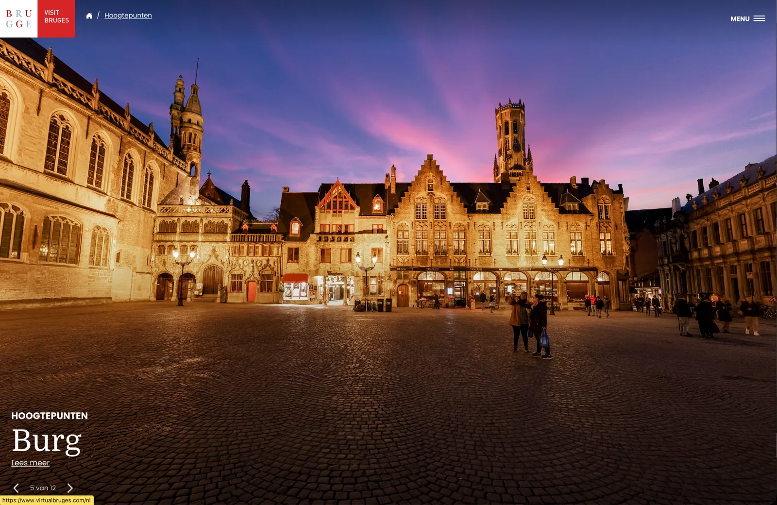 D'beliicht Burg zu Brugge owes