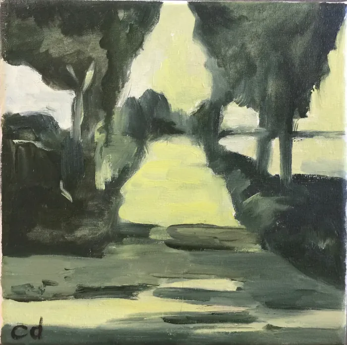 Bild vun der Carine de Meester: “Polderlandschap”