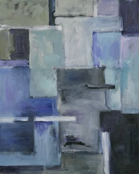 Carine de Meesterの絵画: “De lange reis”